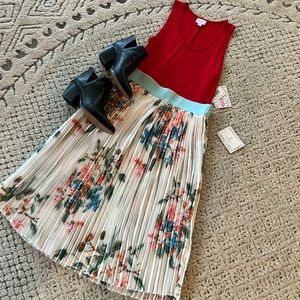 NWT Lularoe Tank & Jill Skirt 2 PC Outfit